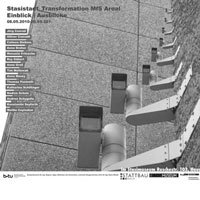 [Fig. 01] Transformation Stasi-Area (MfS) Berlin. Exhibition poster 2010 photomontage: Melike Ceyisakar
